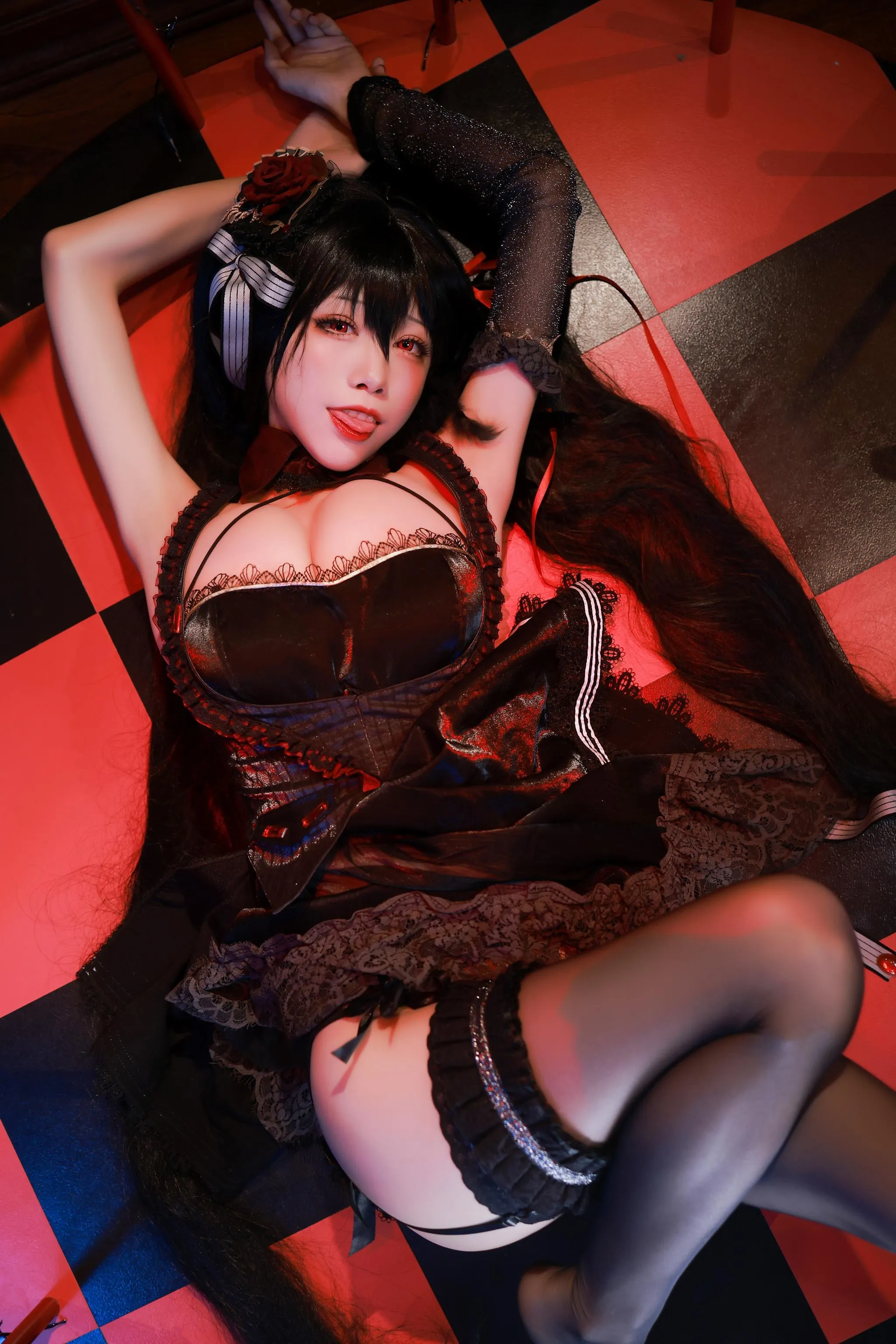 水淼aqua – NO.76 大凤 打歌服 [45P]插图7